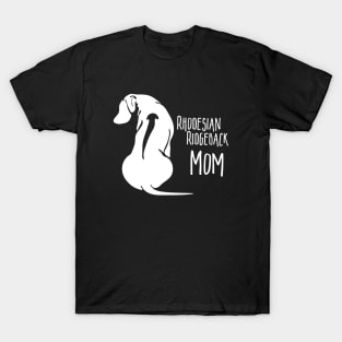 Funny Proud Rhodesian Ridgeback Mom dog lover T-Shirt